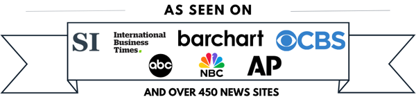 As seen on SI, International Business Times, Barchart, CBS, ABC, NBC, AP and over 450 news sites